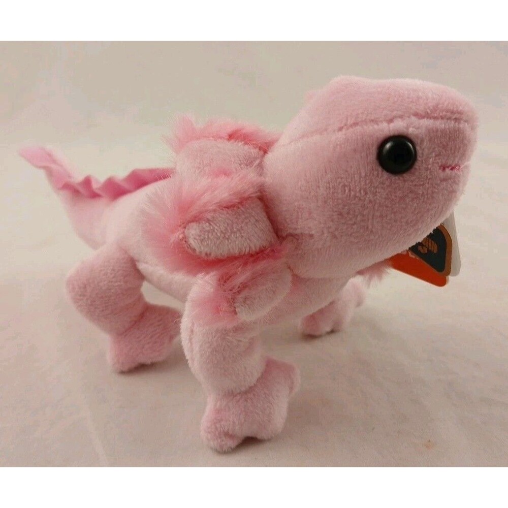 Wild Republic Pink Mini 7 inch Pocketkins Eco Axolotl-NEW w/tags!